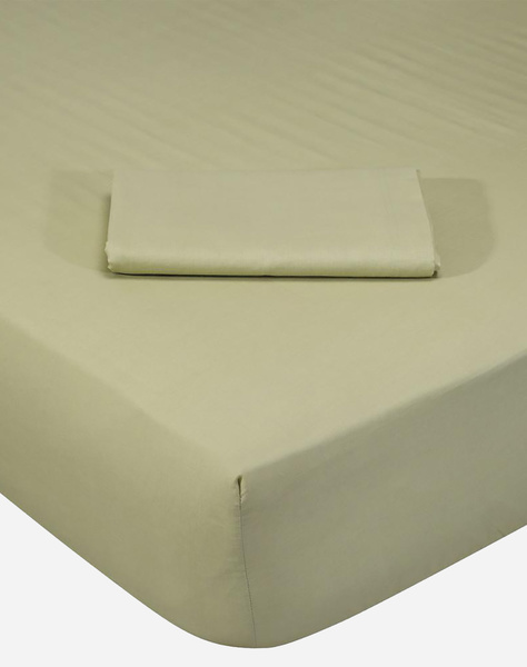 DAS 1016 SINGLE BED SHEET WITH ELASTICATION GREEN