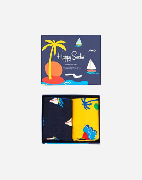 HAPPY SOCKS 2-Pack Sail Away Gift Set