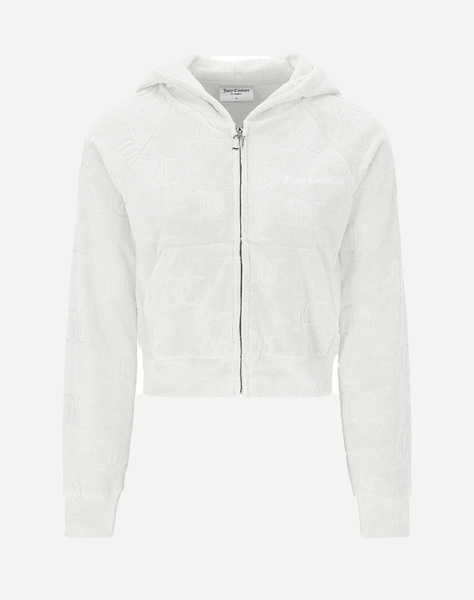 JUICY COUTURE MADISON TOWELLING HOODIE