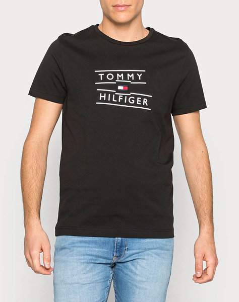 TOMMY HILFIGER ΜΠΛΟΥΖΑ TAPING STACKED LOGO TEE