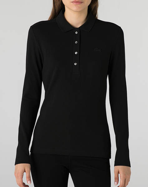 LACOSTE ΜΠΛΟΥΖΑ LONG SLEEVED RIBBED COLLAR SHIRT