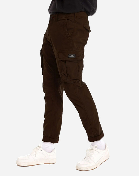 FUNKY BUDDHA Comfort-stretch cargo παντελόνι