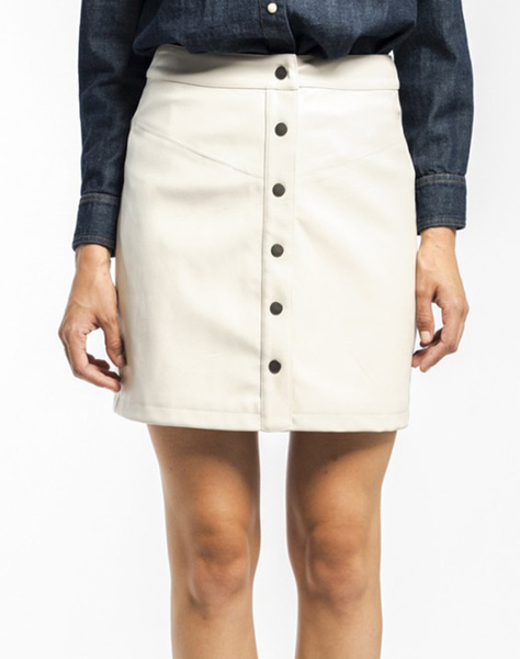 STAFF Xenia Wmn Vegan Leather Skirt