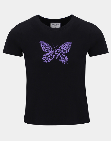 JUICY COUTURE PSYCHEDELIC BUTTERFLY T-SHIRT