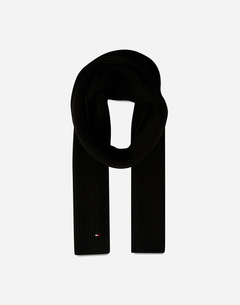 TOMMY HILFIGER ESSENTIAL FLAG KNITTED SCARF