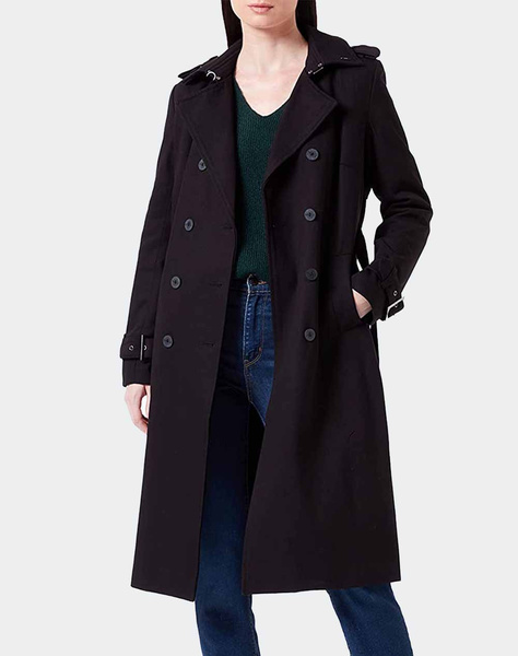 MEXX Double breasted cotton trenchcoat