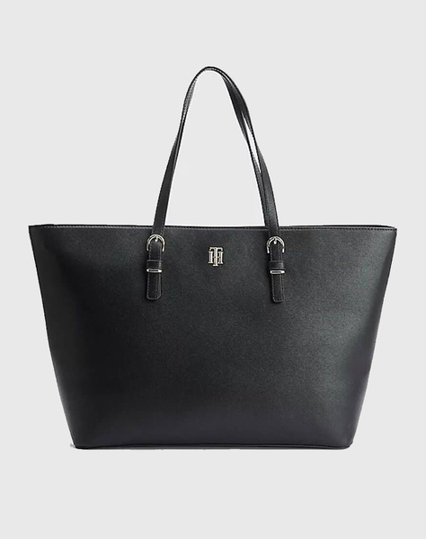 TOMMY HILFIGER ΤΣΑΝΤΑ TH TIMELESS MED TOTE ( Διαστάσεις: Υ 30 x Μ 49 x Π 14 εκ. )