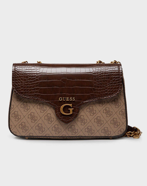 GUESS ROSSANA CONVERTIBLE XBODY FLAP ΤΣΑΝΤΑ ΓΥΝΑΙΚΕΙΟ ( Διαστάσεις: 16 x 26 x 6.5 εκ )