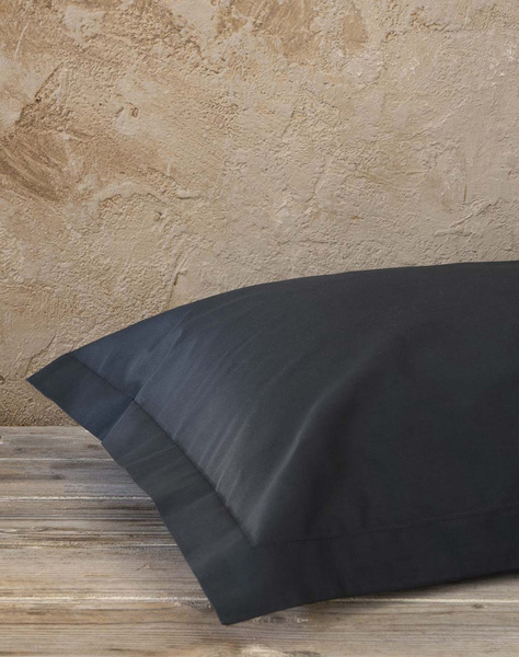 NIMA Pillowcases Oxford Superior Satin - Black (2x52x72cm)