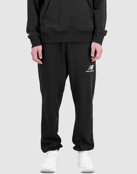 NEW BALANCE ΠΑΝΤΕΛΟΝΙ ESSENTIALS STACKED LOGO FRENCH TERRY SWEATPANT