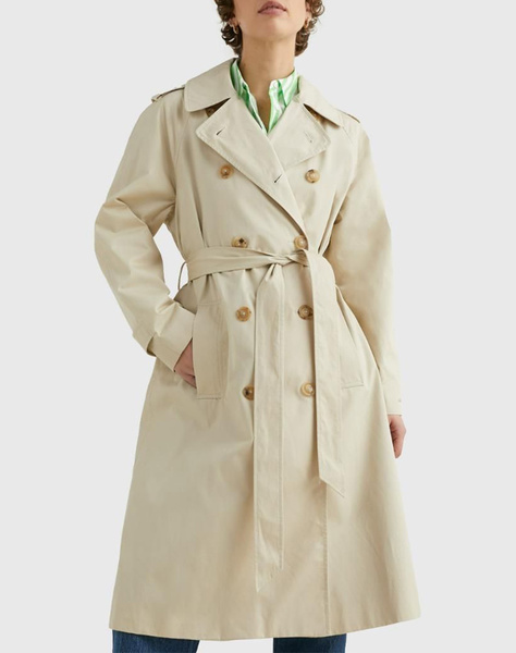 TOMMY HILFIGER COTTON BLEND DB TRENCH