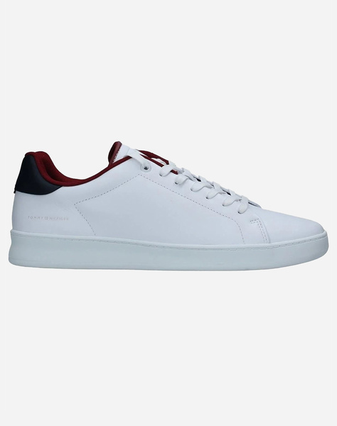 TOMMY HILFIGER ΠΑΠΟΥΤΣΙΑ COURT SNEAKER LEATHER CUP