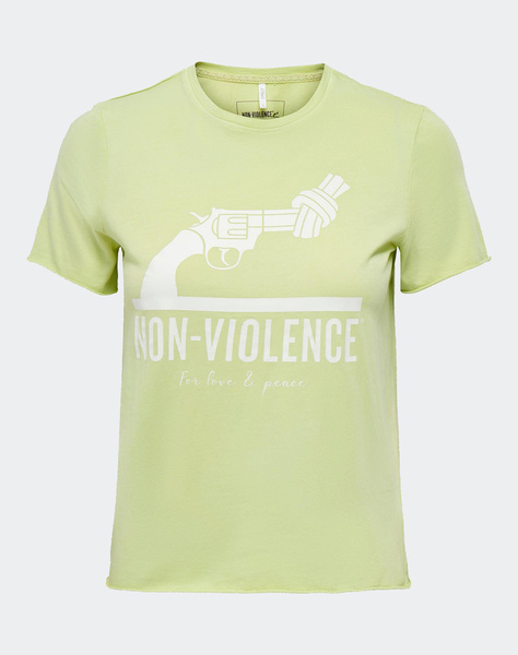 ONLY ONLNON VIOLENCE S/S TOP BOX JRS