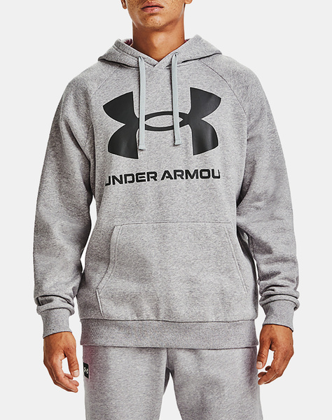 UNDER ARMOUR Men''s UA Rival Fleece Big Logo Hoodie