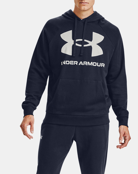 UNDER ARMOUR Men''s UA Rival Fleece Big Logo Hoodie