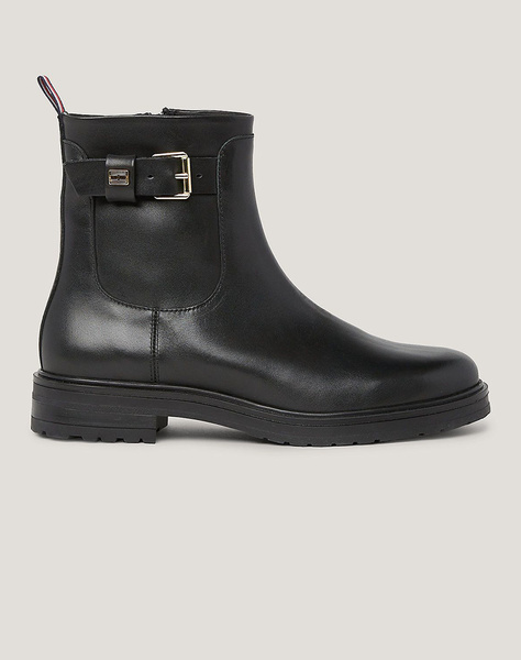 TOMMY HILFIGER THERMO LEATHER BELT BOOTIE