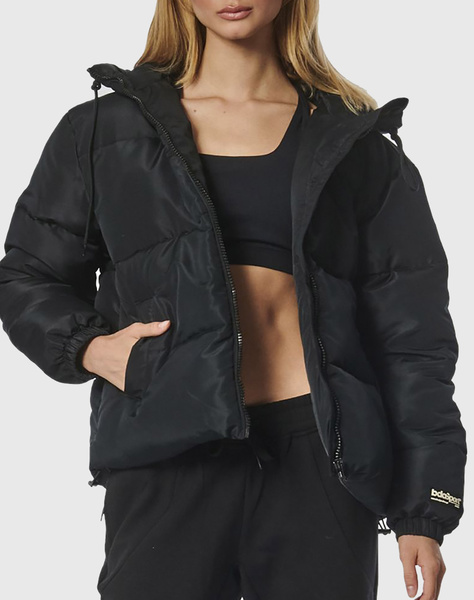BODY ACTION WOMEN''S PUFFER JACKET WITH HOOD