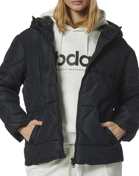 BODY ACTION WOMEN''S QUILTED PUFFER JACKET