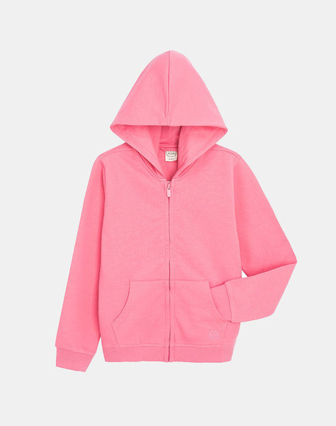 COOL CLUB GIRLS zip-up hooded jacket