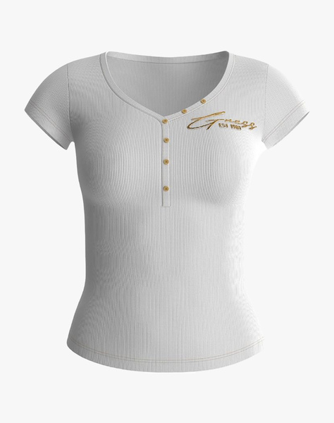 GUESS SS HENLEY OLYMPIA TOP ΜΠΛΟΥΖΑ ΓΥΝΑΙΚΕΙΟ