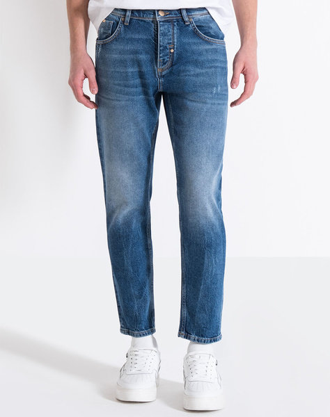 ANTONY MORATO MMDT00264FA7504751W01754 MIN OF 10 JEANS ARGON SLIM ANKLE LENGHT FIT IN BLUE DENIM AUTHENTIC LOOK ΠΑΝΤΕΛΟΝΙ ΑΝΔΡΙΚΟ