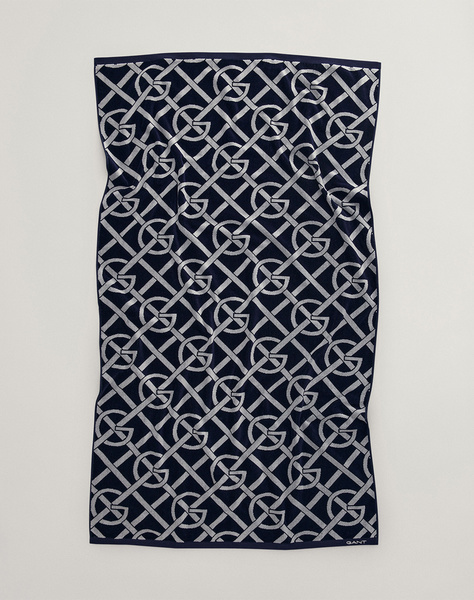GANT G-PATTERN BEACH TOWEL (Dimensions: 100 x 180 cm)