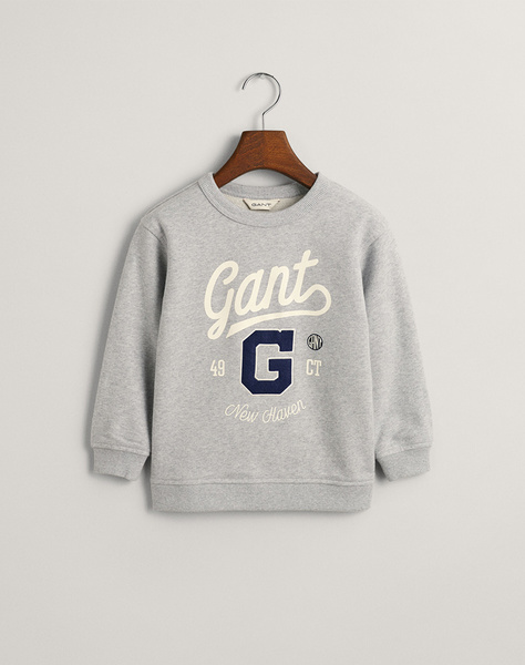 GANT LS RELAXED GRAPHIC C-NECK