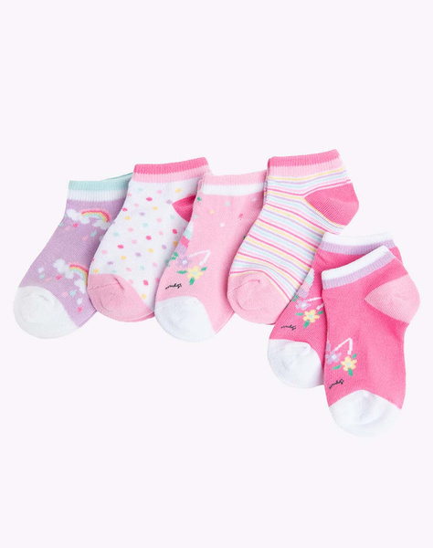 COOL CLUB Socks 5 pairs GIRLS (2-8)