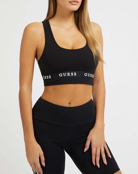 GUESS ALINE TOP ECO STRETCH JERSEY WOMAN