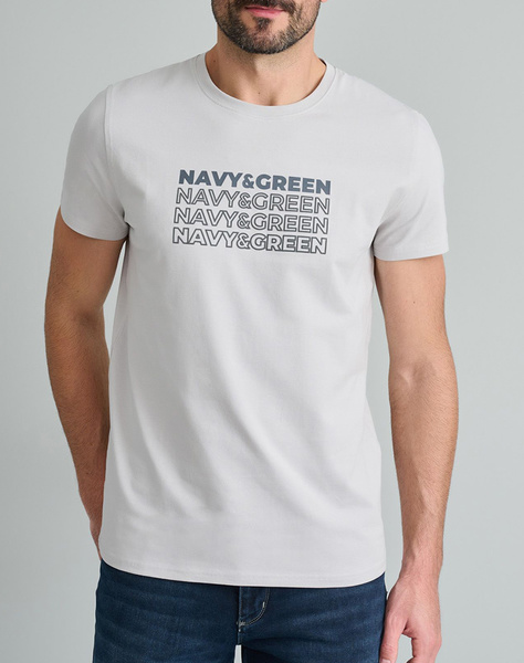 NAVY&GREEN T-SHIRTS - T-SHIRTS
