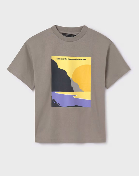 MAYORAL Short-sleeved landscape shirt