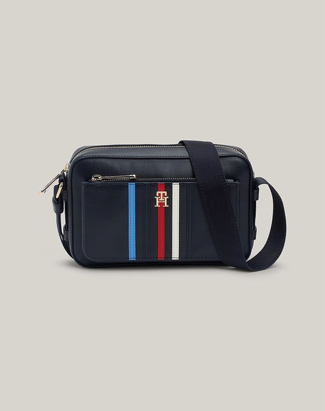 TOMMY HILFIGER ICONIC TOMMY CAMERA BAG CORP (Dimensions: 25 x 16 x 11 cm)