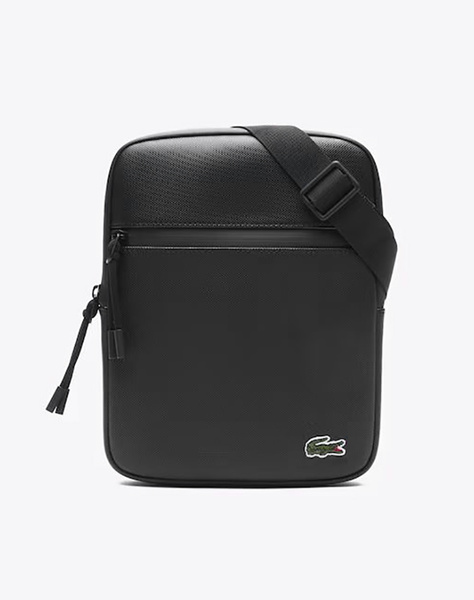 LACOSTE M FLAT CROSSOVER BAG (Dimensions: 20 x 25.5 x 3 cm)