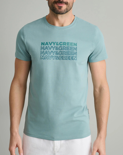NAVY&GREEN T-SHIRTS-Τ-SHIRTS