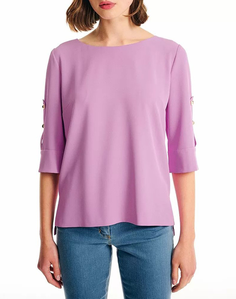 FOREL Blouse with 3/4 sleeves