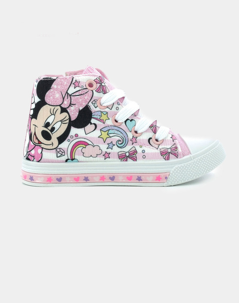 DISNEY Canvas shoe High with lights