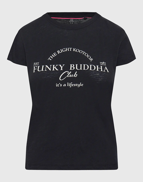 FUNKY BUDDHA Γυναικείο t-shirt με Funky Buddha τύπωμα