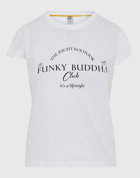 FUNKY BUDDHA Γυναικείο t-shirt με Funky Buddha τύπωμα