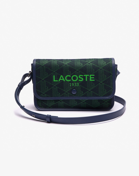 LACOSTE FLAP CROSSOVER BAG (Dimensions: 18 x 13.5 x 7 cm)