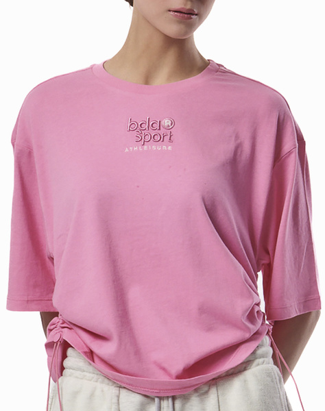 BODY ACTION WOMEN''S DRAWCORDS LOOSE TEE