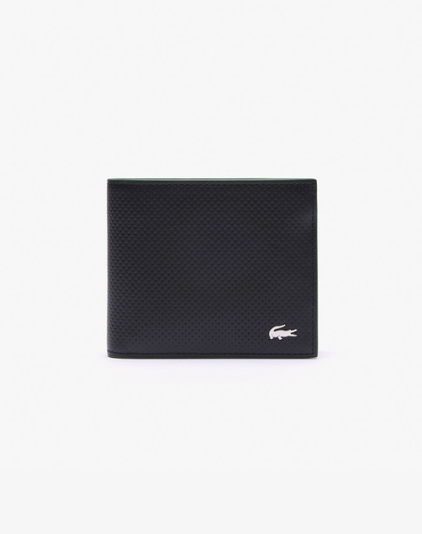 LACOSTE M BILLFOLD COIN WALLET (Dimensions: 10.5 x 9.5 x 2 cm)
