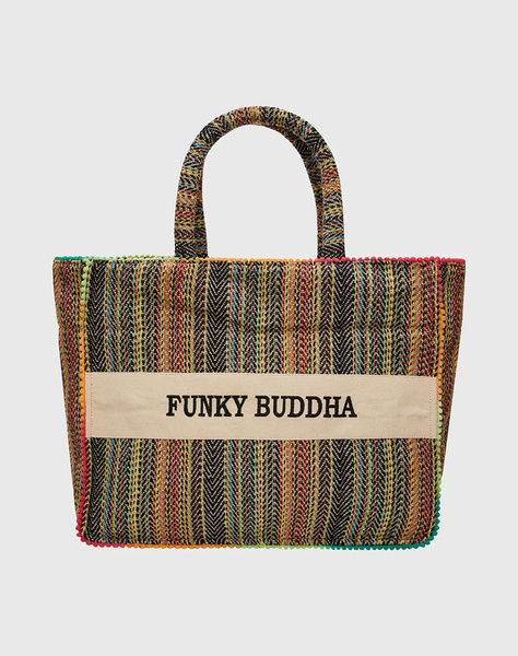 FUNKY BUDDHA Γυναικεία tote τσάντα (Διαστάσεις: 40 εκ)