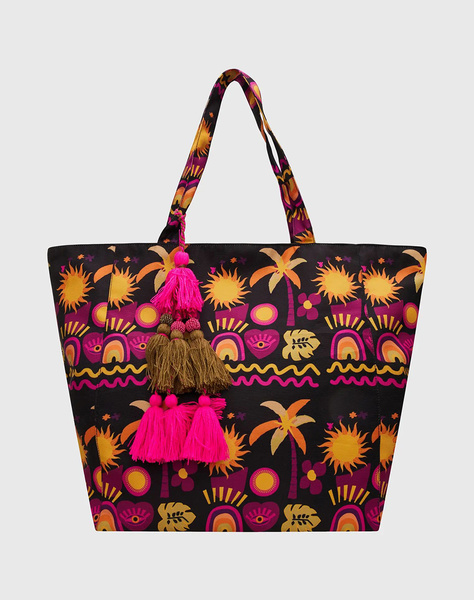FUNKY BUDDHA Γυναικεία τσάντα παραλίας (Διαστάσεις: 35 εκ)