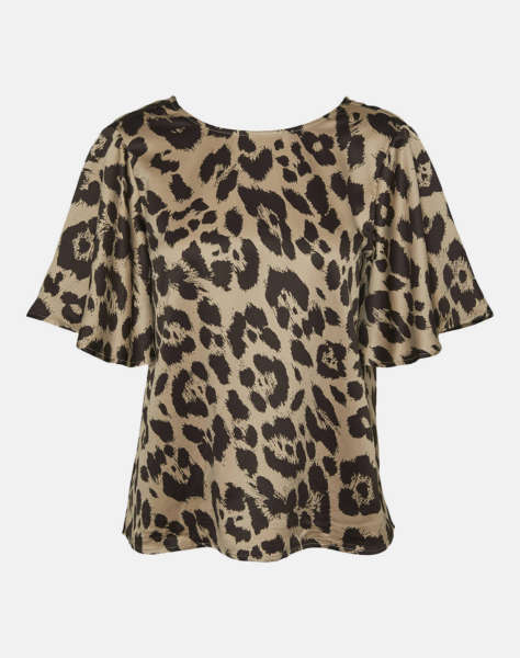 VERO MODA VMMERLE 2/4 O-NECK TOP WVN GA