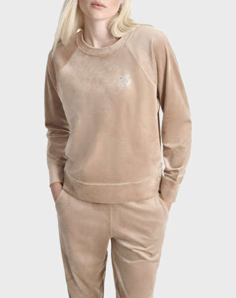 DKNY DP4T1057 LOGO ΠΟΥΛΟΒΕΡ ΜΑΚΡΥΜΑΝΙΚΟ DKNY