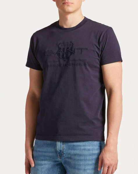 GANT ΜΠΛΟΥΖΑ ΚΜREG TONAL SHIELD SS T-SHIRT