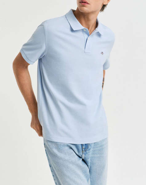 GANT ΜΠΛΟΥΖΑ ΚΜ REG SHIELD SS PIQUE POLO