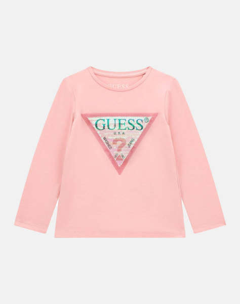GUESS LS T-SHIRT ΜΠΛΟΥΖΑ ΠΑΙΔΙΚΟ GIRL
