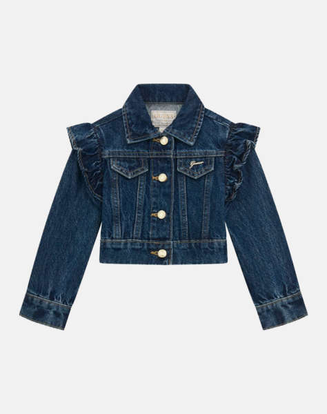 GUESS DENIM LUREX JACKET ΜΠΟΥΦΑΝ ΠΑΙΔΙΚΟ GIRL