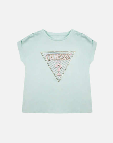 GUESS BATWING SS T-SHIRT - MID ORGANIC CO STR JERSEY 160 ΜΠΛΟΥΖΑ G